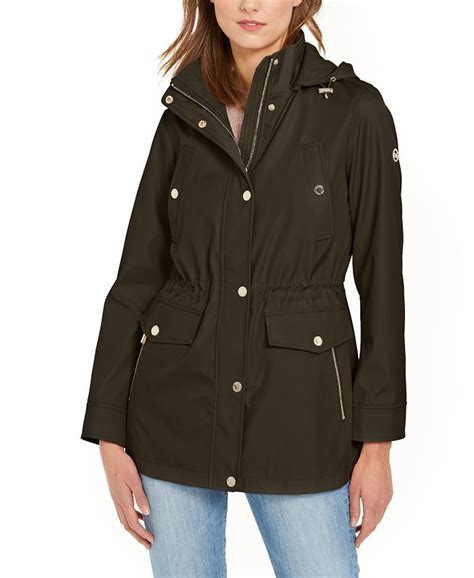 michael kors herren anorak|Woven Hooded Anorak .